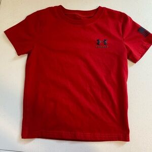 Under Armour Kids Red T-Shirt